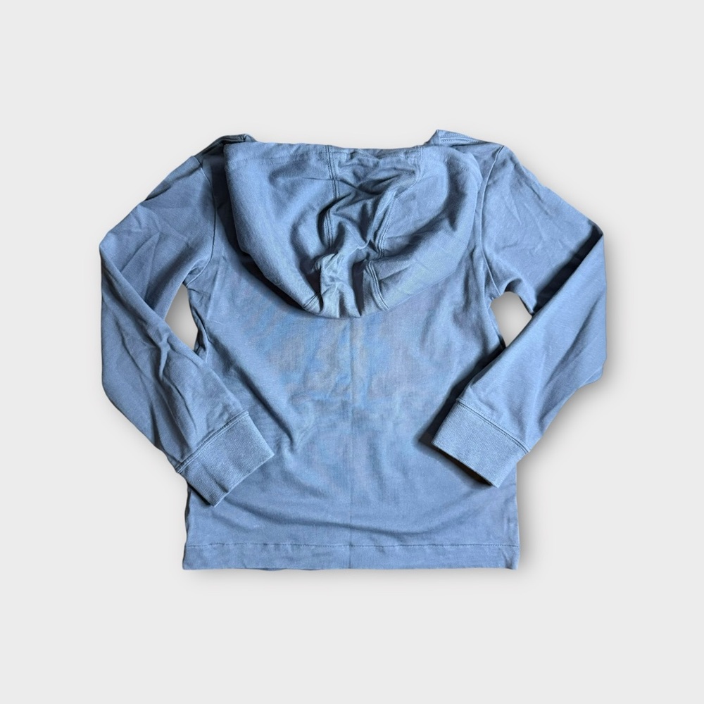 Nike Gray Cowl Neck Hoodie Pullover Sweatshirt - Picture 3 of 4